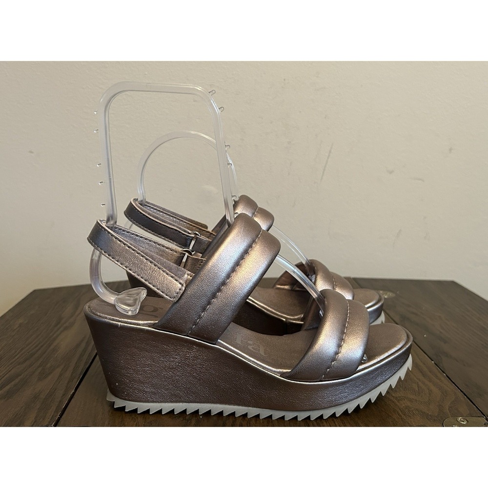 New! Pedro Garcia 'Fioralba' Slingback Wedge Sandal Womens 8 US 38 Eur MSRP $595